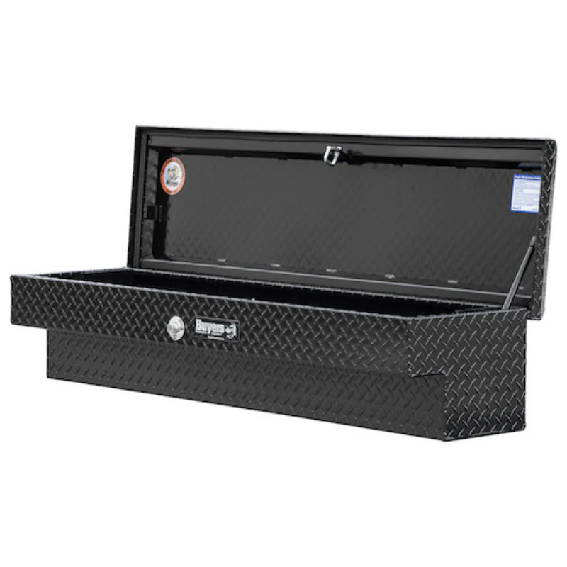 Buyers Products 13x16x36 Inch Side Mount Truck Tool Box Textured Matte Black Diamond Tread Aluminum Model 1733005 - Image 3