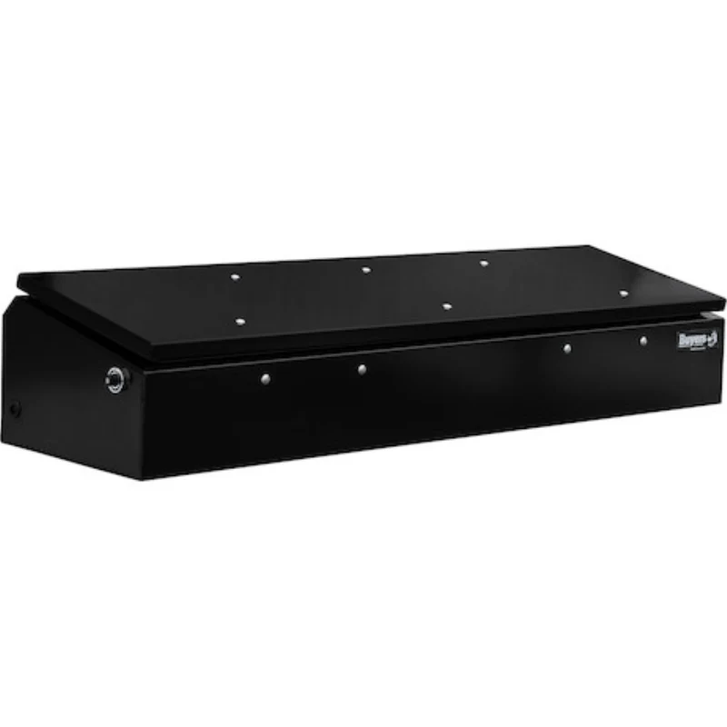 Buyers Products 14x20x72 Heavy-Duty Flatbed Contractor Truck Tool Box Series with Flip-Up Door Gloss Black Steel Model 1703945 - Image 3