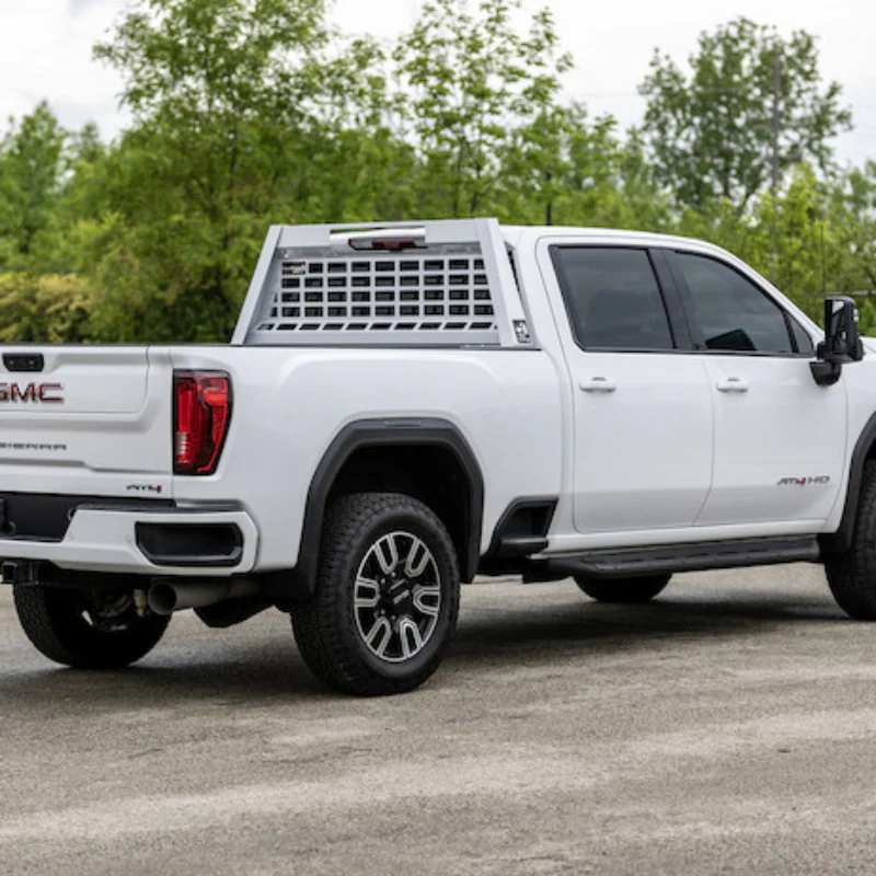 Buyers Products 20.20-inch Tall Gloss White Heavy-Duty Steel GuardDogg Pickup Truck Headache Rack Bundle with Mounting Brackets Model 851305 - Image 8