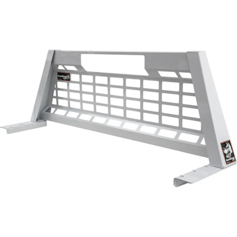 Buyers Products 23.50-inch Tall Gloss White Heavy-Duty Steel GuardDogg Pickup Truck Headache Rack Bundle with Mounting Brackets Model 851505 - Image 3