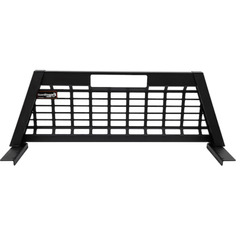 Buyers Products 23.50" Inch Tall Matte Black Heavy-Duty Steel GuardDogg Pickup Truck Headache Rack Bundle with Mounting Brackets Model 851560 - Image 10