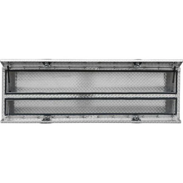 Buyers Products Flatbed Contractor Top Mount Truck Box With Drop Down Doors 96" Aluminum Model 1701593 - Image 11