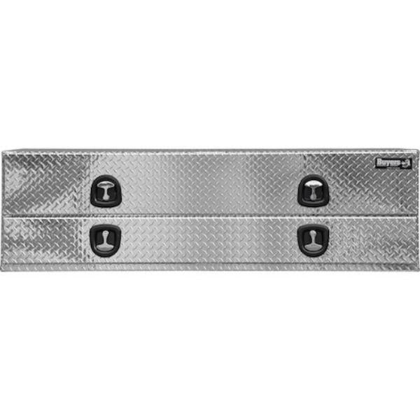 Buyers Products Flatbed Contractor Top Mount Truck Box With Drop Down Doors 96" Aluminum Model 1701593 - Image 13