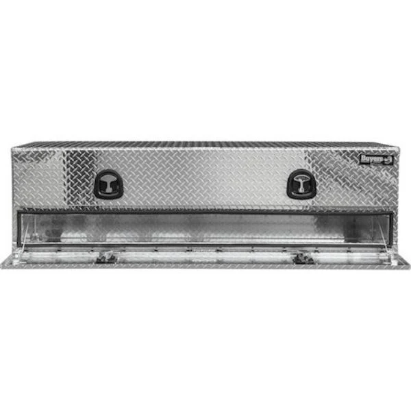 Buyers Products Flatbed Contractor Top Mount Truck Box With Drop Down Doors 96" Aluminum Model 1701593 - Image 14