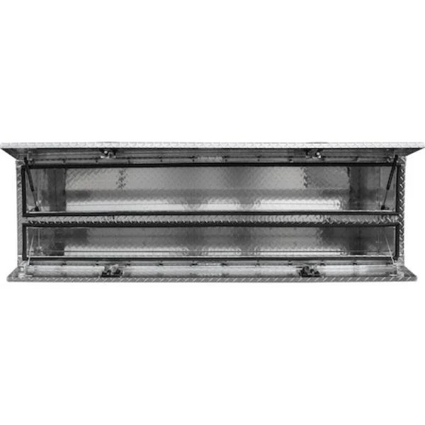 Buyers Products Flatbed Contractor Top Mount Truck Box With Drop Down Doors 96" Aluminum Model 1701593 - Image 15