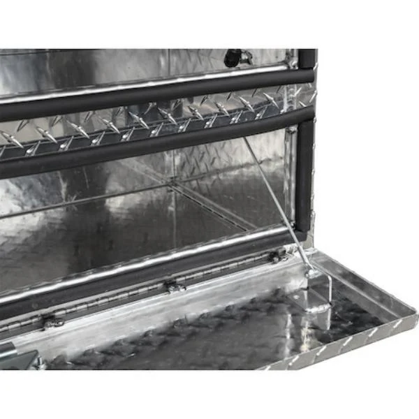 Buyers Products Flatbed Contractor Top Mount Truck Box With Drop Down Doors 96" Aluminum Model 1701593 - Image 20