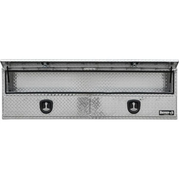 Buyers Products Flatbed Contractor Top Mount Truck Box With Drawers 88" Aluminum Model 1701683 - Image 11
