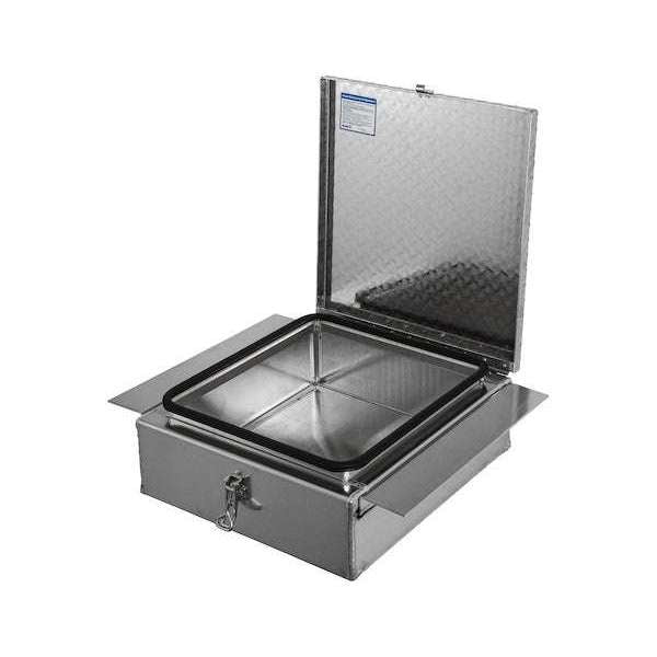 Buyers Products 9x24x22 Inch Diamond Tread Aluminum In-Frame Truck Tool Box Model 1705384 - Image 10