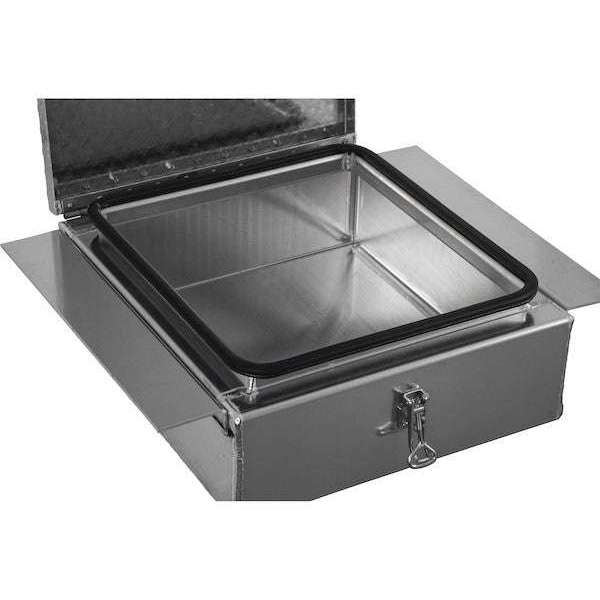 Buyers Products 9x24x22 Inch Diamond Tread Aluminum In-Frame Truck Tool Box Model 1705384 - Image 11