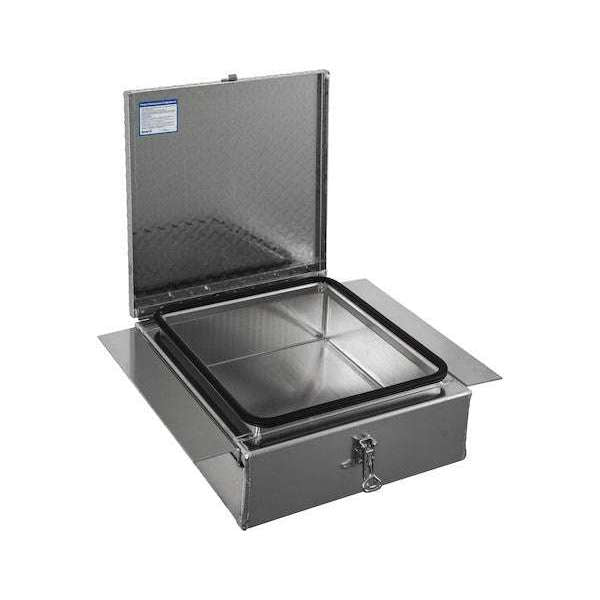 Buyers Products 9x24x22 Inch Diamond Tread Aluminum In-Frame Truck Tool Box Model 1705384 - Image 9