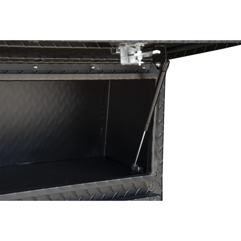 Buyers Products Pickup Contractor Top Mount Truck Box With Drawers 72" Matte Black Aluminum 1735641 - Image 7
