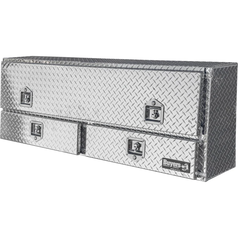 Buyers Products Pickup Contractor Top Mount Truck Box With Drawers 96" Aluminum 1705661 - Image 7