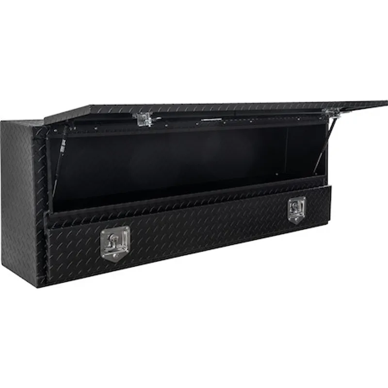 Buyers Products Pickup Contractor Top Mount Truck Box With Drop Down Doors 60" Aluminum Model 1735630 - Image 7