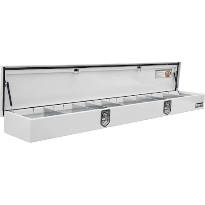 Buyers Products Top Mount Service Body Box 108x20 White 14 Gauge Steel Model 1702826 - Image 3