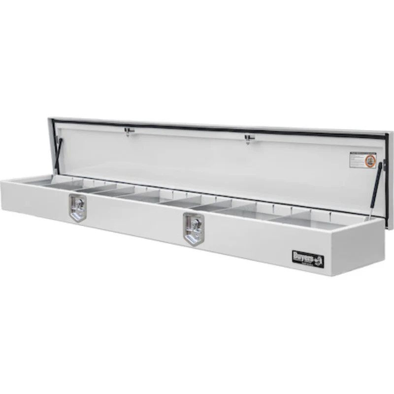 Buyers Products Top Mount Service Body Box 96x20 White 14 Gauge Steel Model 1702836 - Image 5