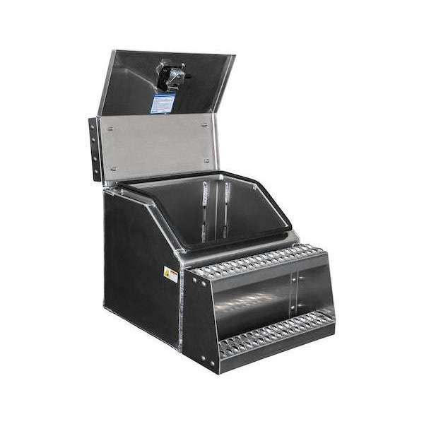 Buyers Products WideOpen™ Class 8 Step Box for Semi Trucks - 22 Inch Width Model 1705286 - Image 3