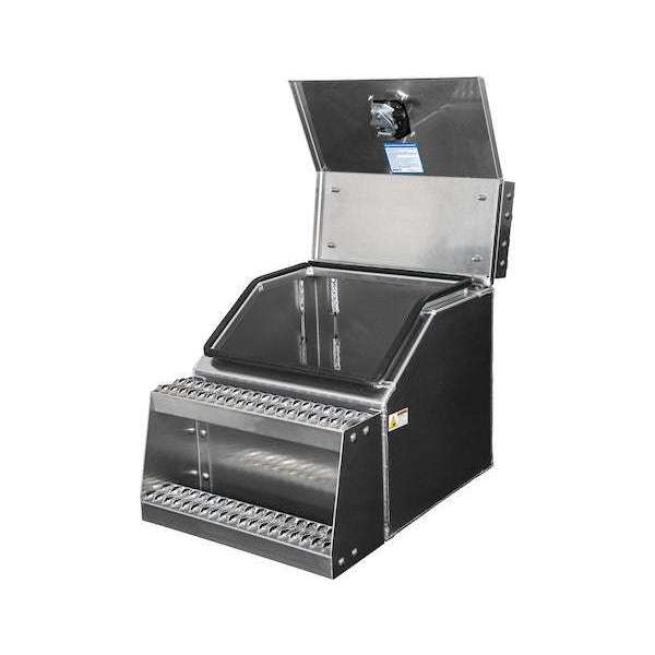 Buyers Products WideOpen™ Class 8 Step Box for Semi Trucks - 22 Inch Width Model 1705286 - Image 5