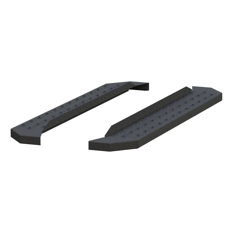 ARIES RidgeStep 6-1/2" x 53" Black Steel Running Boards (No Brackets) Model C2853