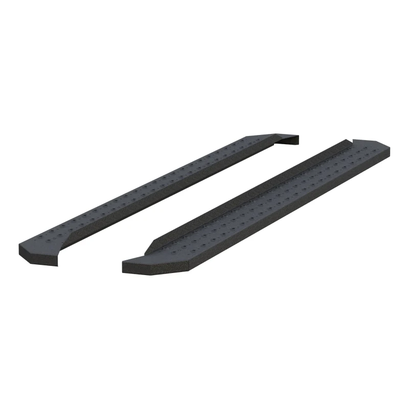 ARIES RidgeStep 6-1/2" x 91" Black Steel Running Boards (No Brackets) Model C2891