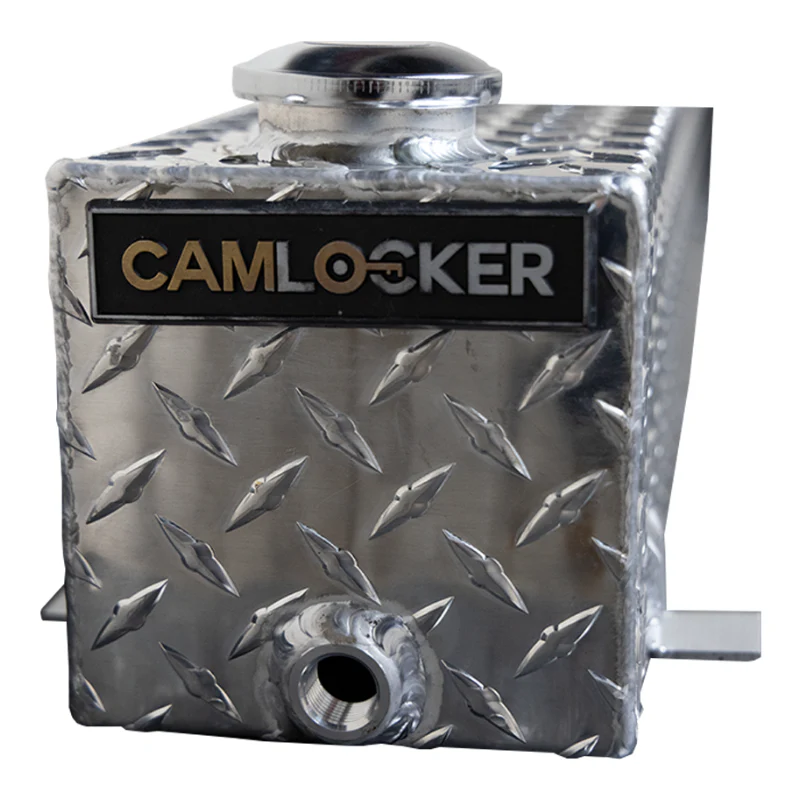 CamLocker 5.5 Gallon Bright Aluminum Water Tank Model WT6X6X36 - Image 5