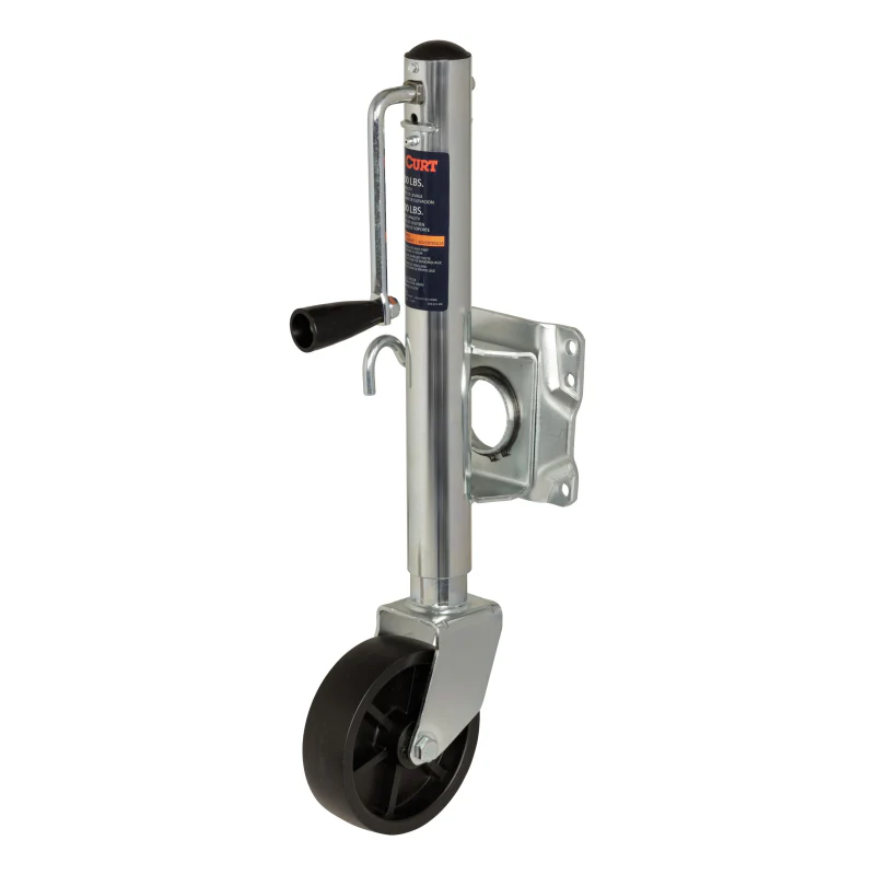 CURT Marine Trailer Jack with 6" Wheel 1,000 lbs, 10" Travel Model 25003 - Image 3