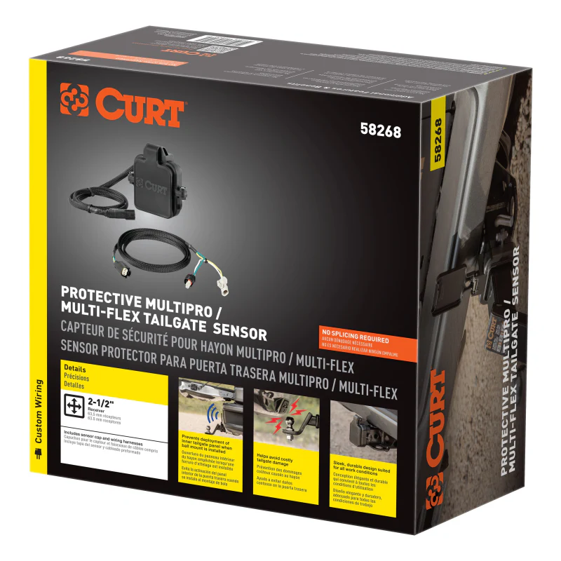 CURT Protective MultiPro / Multi-Flex Tailgate Sensor with 2-1/2 Model 58268 - Image 2