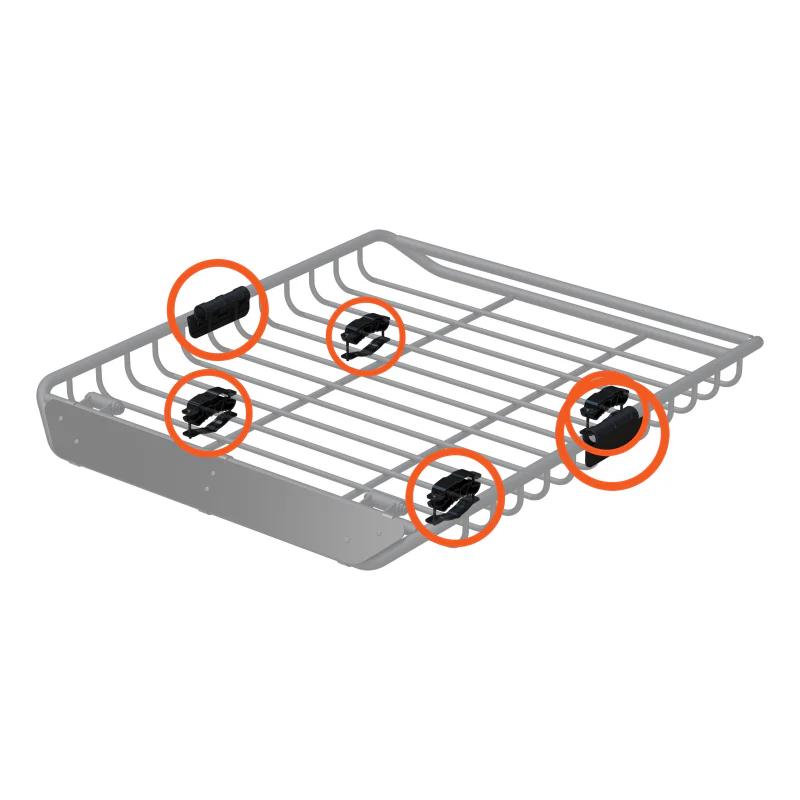 CURT Replacement Rooftop Tent Mounting Hardware Model 19303 - Image 2