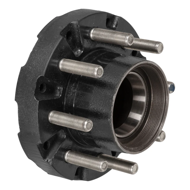 CURT Thread Idler Hub - Short, 10K 8 on 6-1/2", 16-17-1/2" Wheels, 5/8" Studs, Grease Model 2021093253