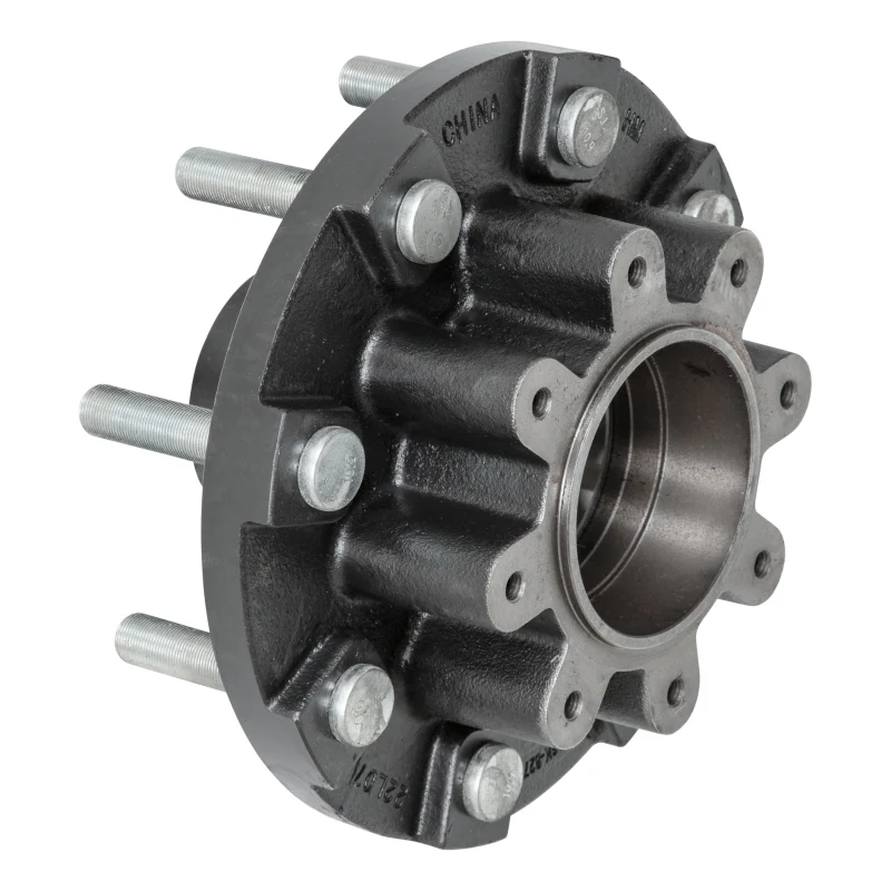 CURT Threaded Idler Hub - 16,000-lb. 8 on 275 mm, 17-1/2" Wheels, M22 Studs, Oil Model 2020111549