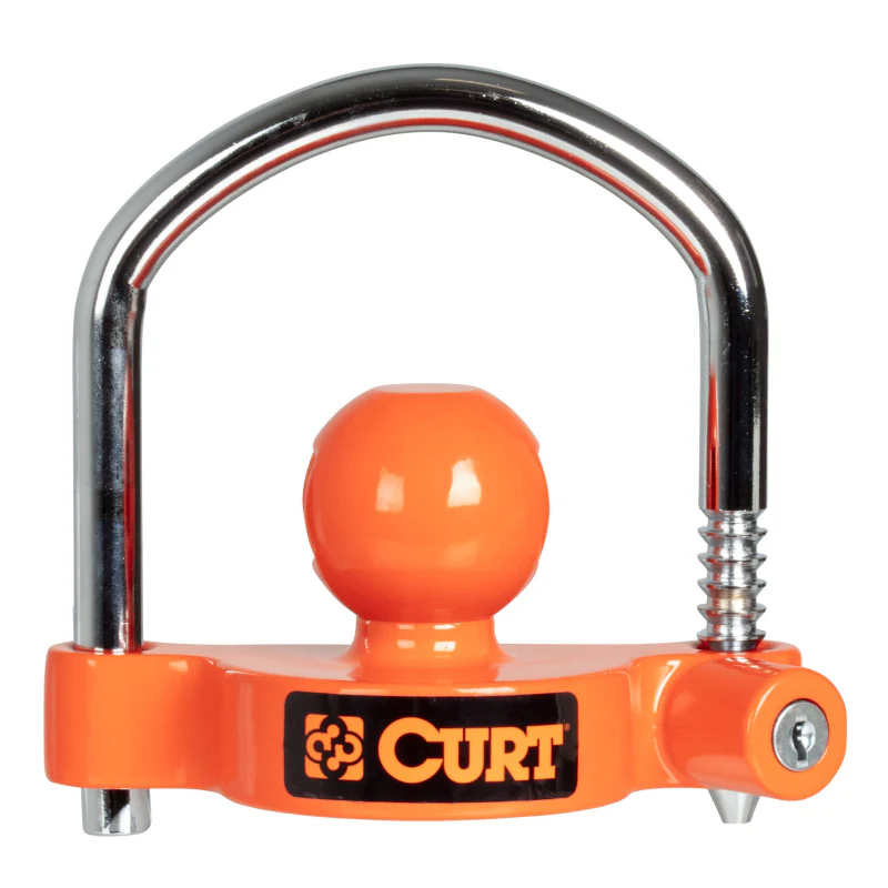 CURT Universal Trailer Coupler Lock, Keyed Alike Model 23090-KA - Image 2
