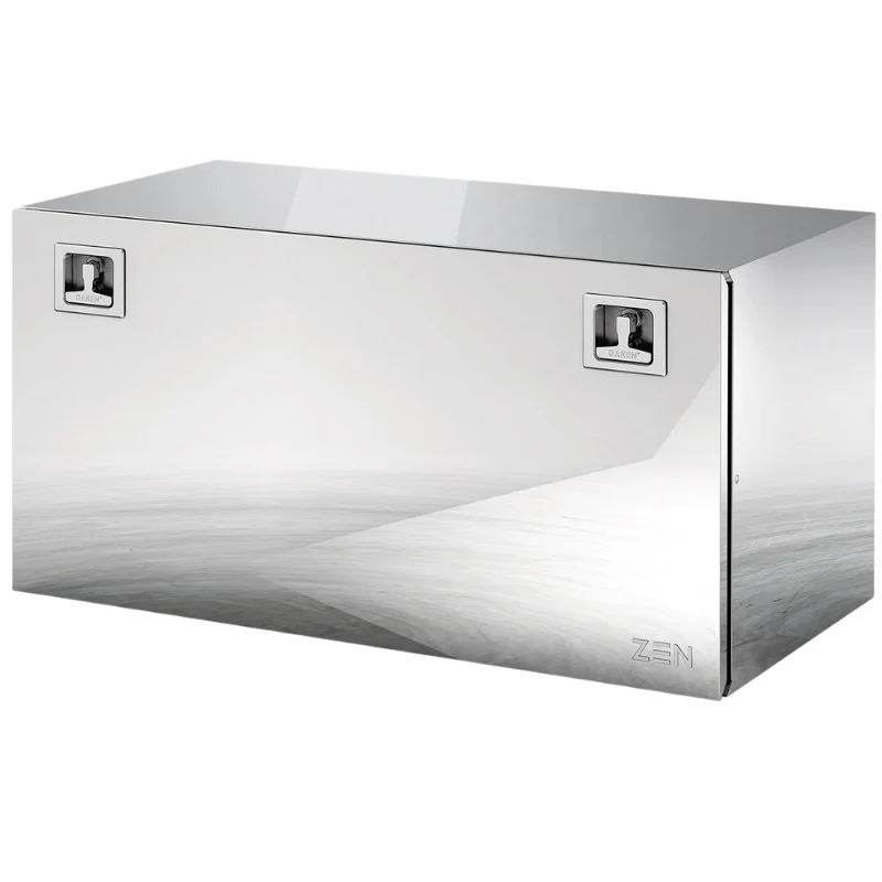 DAKEN Zen Series 48x24x24 Underbody Toolbox Polished Stainless Steel Model 8Z1281005