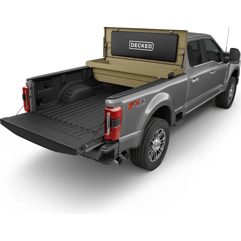 DECKED Full-Size Pickup Truck Tool Box Deep Tub Model DTB2-TAN - Image 6
