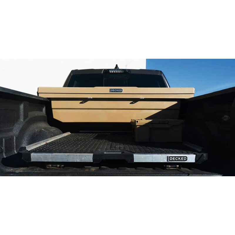 DECKED Full-Size Pickup Truck Tool Box Deep Tub Model - White DTB2-WHT - Image 15