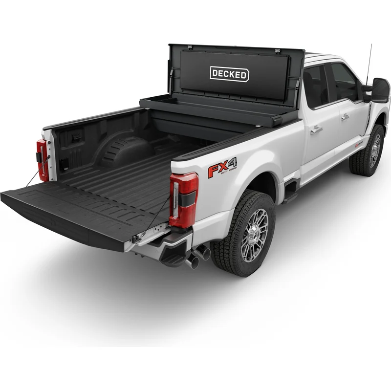 DECKED Full-Size Pickup Truck Tool Box Tundra Bed Rail Model DTB2T22-BLK - Image 10