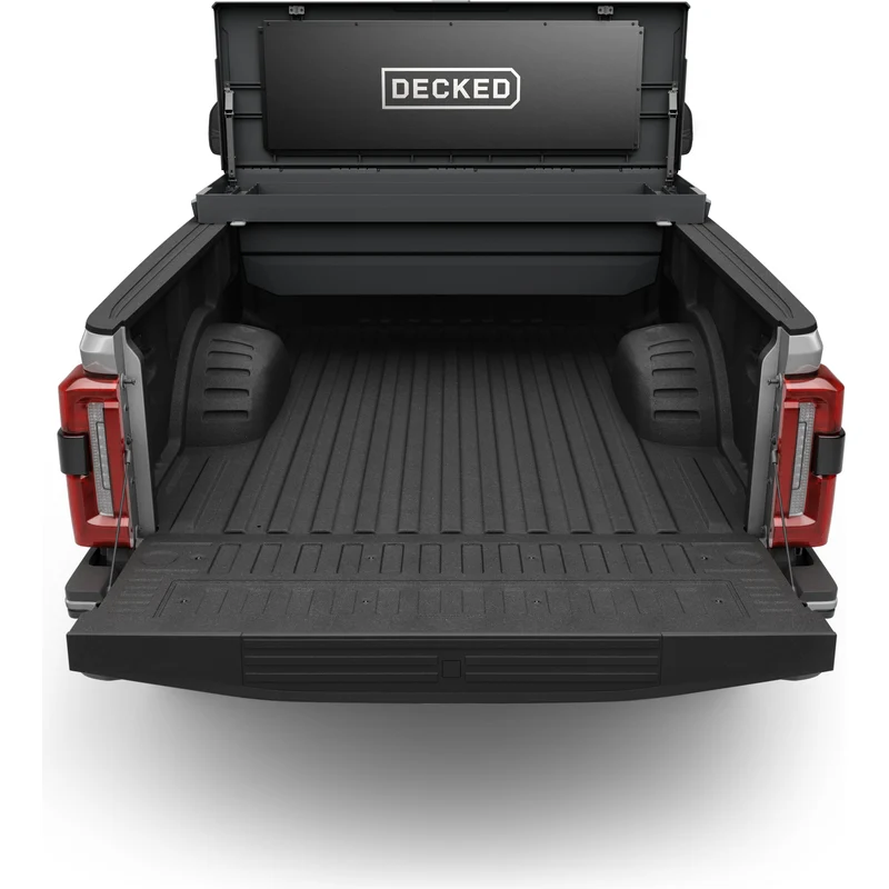 DECKED Full-Size Pickup Truck Tool Box Tundra Bed Rail Model DTB2T22-BLK - Image 14