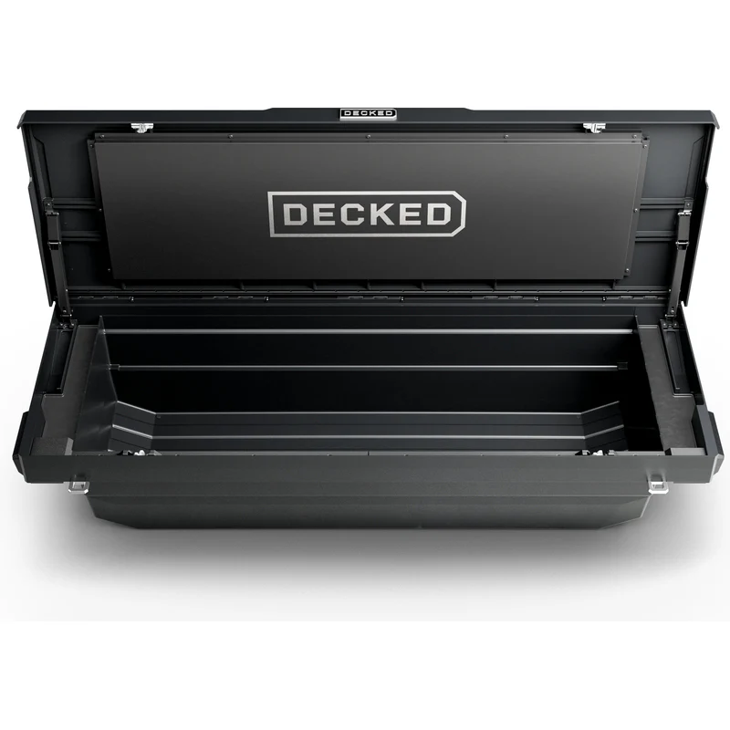 DECKED Full-Size Pickup Truck Tool Box Tundra Bed Rail Model DTB2T22-BLK - Image 6