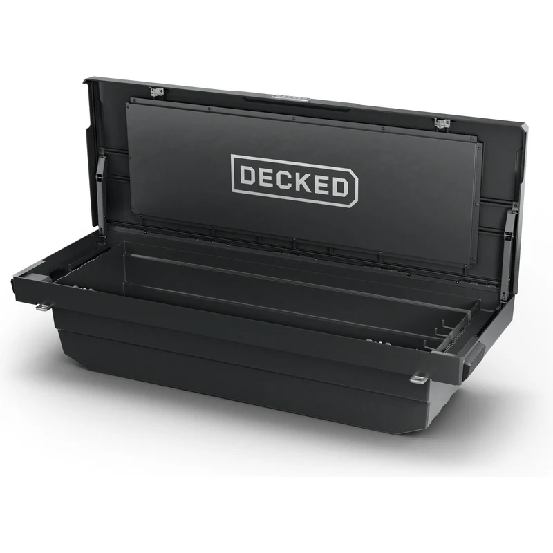 DECKED Full-Size Pickup Truck Tool Box Tundra Bed Rail Model DTB2T22-BLK - Image 7