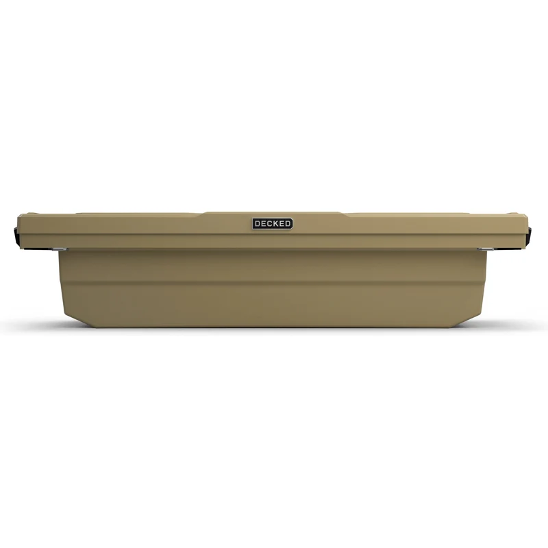 DECKED Full-Size Pickup Truck Tool Box Tundra Bed Rail Model DTB2T22-TAN - Image 3