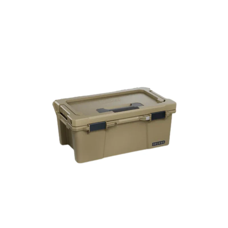 DECKED Sixer 16 - D-co Case - Tan with black latches Model A0010-SIXR-TAN