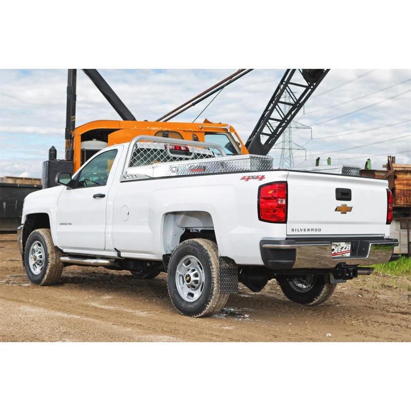 Dee Zee Aluminum Front Cab Rack W/Mesh Model DZ95050WR - Image 4
