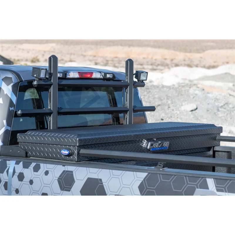 Dee Zee Aluminum Hex Cab Rack Black Model DZ95252TB - Image 7