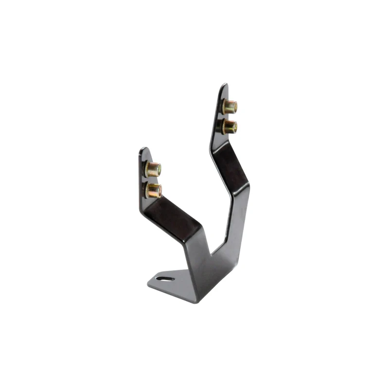 Dee Zee Steel License Plate Mount Gloss Black Model DZLPMOUNT - Image 2