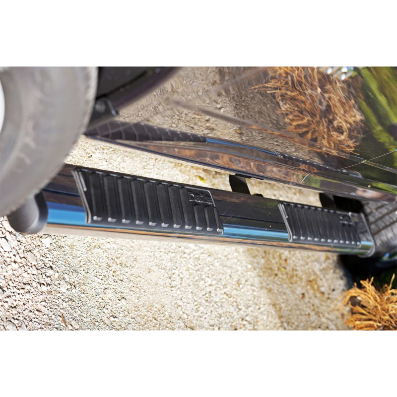 Dee Zee Stainless Steel Step Nerf Bars 6 in. Oval Cab Length Model DZ16103 - Image 6