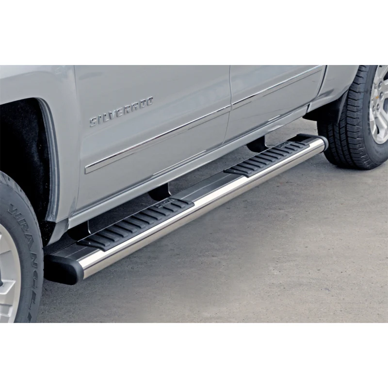 Dee Zee Stainless Steel Step Nerf Bars 6 in. Oval Cab Length Model DZ16113 - Image 8