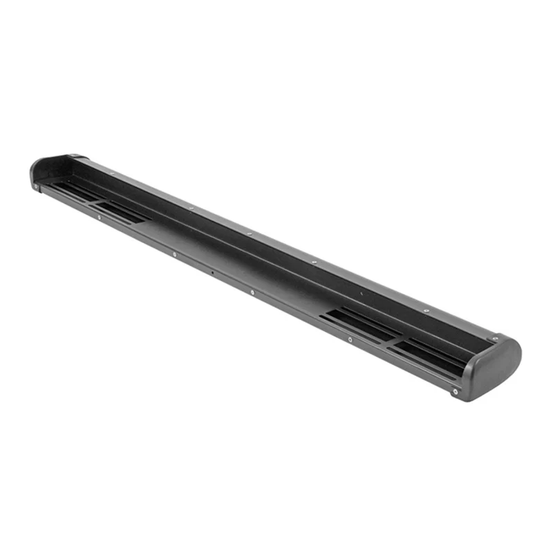 Dee Zee Textured Black Steel Step Nerf Bars 6 in. Oval Cab Length Model DZ16111 - Image 2