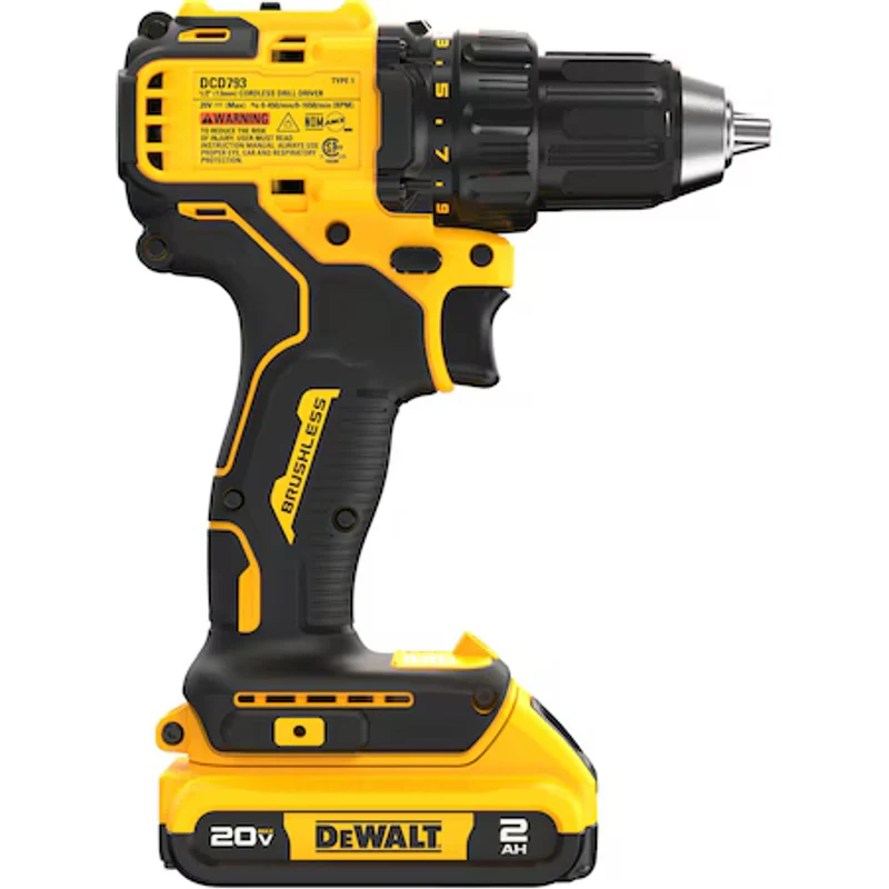DeWalt 20V MAX* Brushless Cordless 1/2 In. Drill/Driver Kit DCD793D1 - Image 5