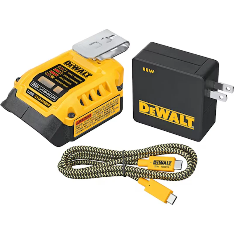 DeWalt 20V MAX*/FLEXVOLT ® 5 Amp USB Charging Kit DCB094K