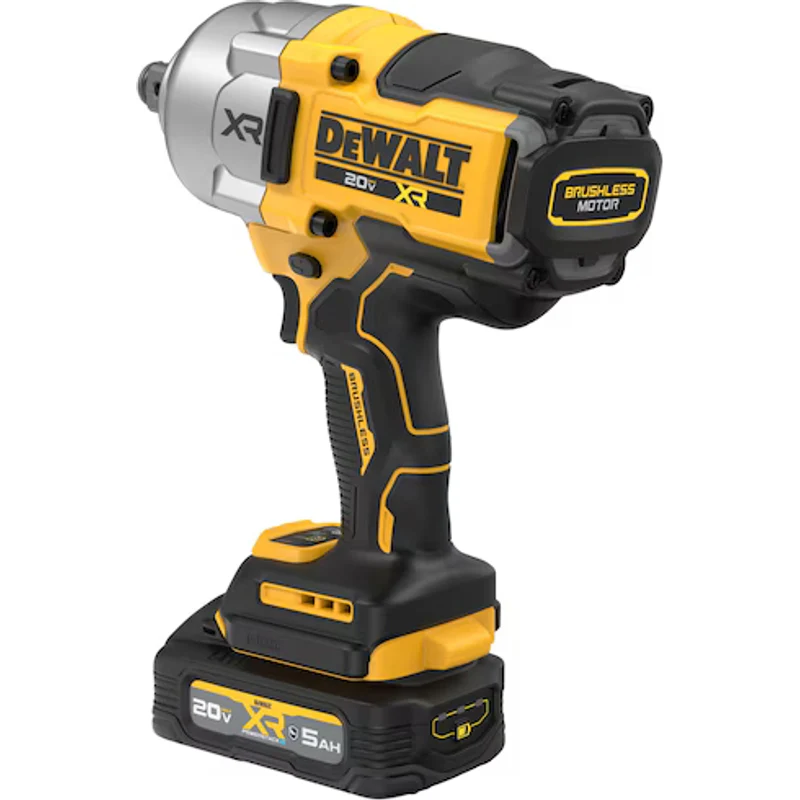 DeWalt 20V MAX* XR® Brushless Cordless 3/4 In. High Torque Impact Wrench With Hog Ring Anvil Kit with XR POWERSTACK™ DCF964GH1 - Image 6