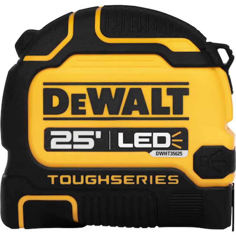 DeWalt TOUGHSERIES™ 25 FT Lighted Tape Measure DWHT35625S