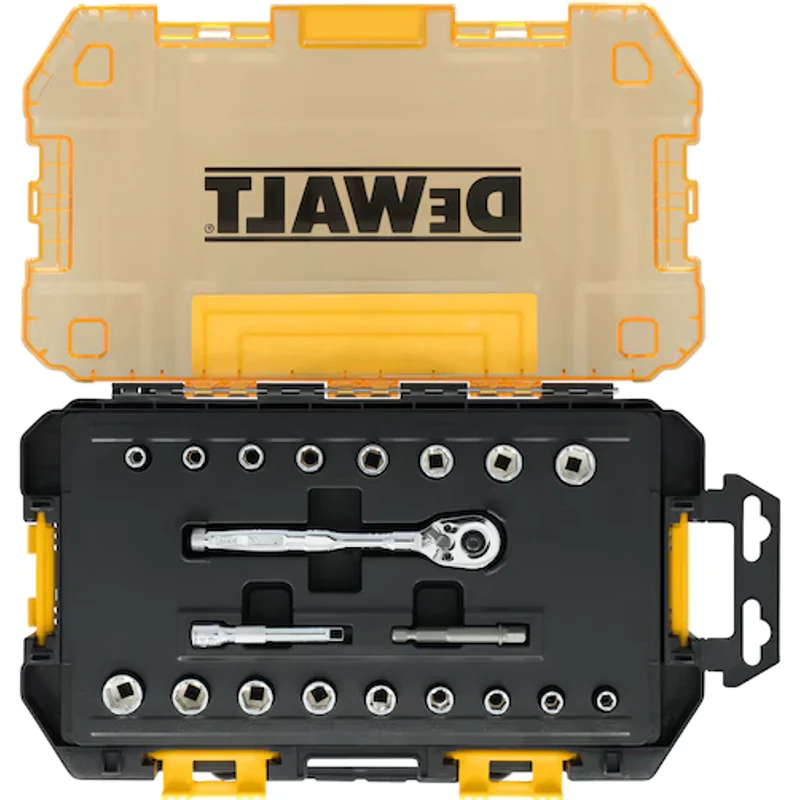 DeWalt TOUGHSERIES™ TOUGH BOX 1/4 In. Drive Mechanics Tool Set (20 pc.) DWMT45413 - Image 2